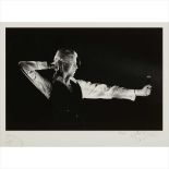 John R. Rowlands (American Contemporary) David Bowie: The Archer Signed to margin by Bowie and