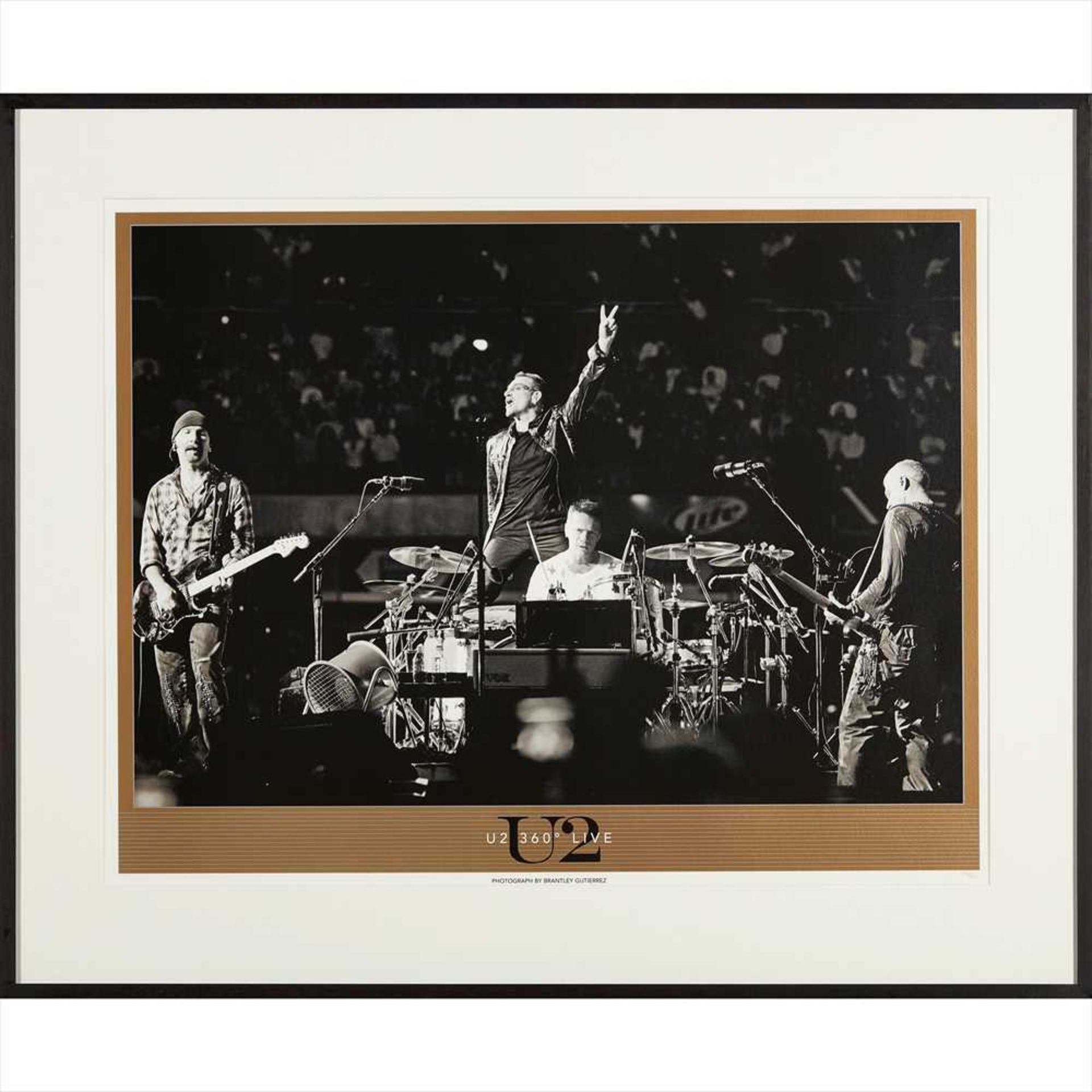 Brantley Gutierrez (American Contemporary) U2 360° Live at Soldier Field Photolithograph, 55/500, - Image 4 of 4