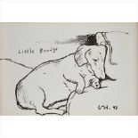 § David Hockney (British B.1937) 'Little Boodge' poster Offset lithograph, published by 1853