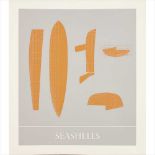 § Ian Hamilton Finlay (Scottish 1925-2006) Seashells Screenprint, published by Wild Hawthorn Press ,