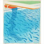 § David Hockney (British B.1937) Paper Pools Signed and dated '80 and numbered 453/1000 in pencil,
