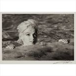 Lawrence Schiller (American B.1936) Print A, Marilyn: Roll II, Frame 12, May 1962 Signed and