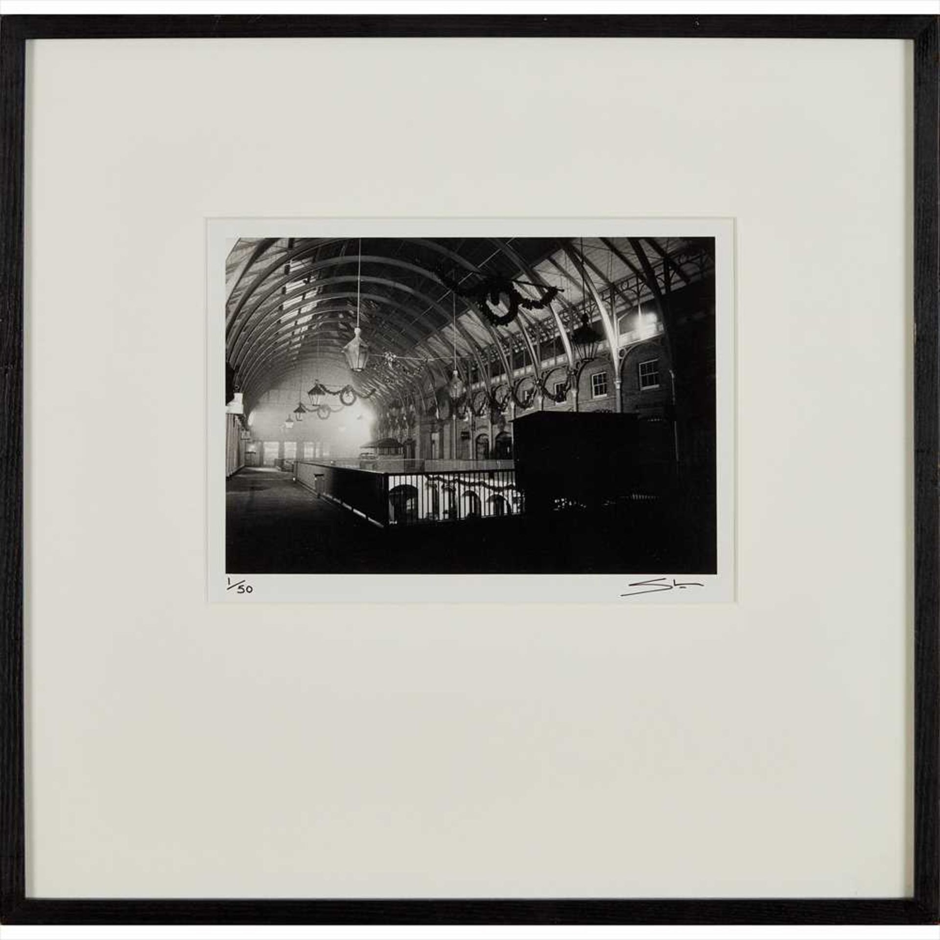 † § 20TH CENTURY BRITISH SCHOOL WALDORF HOTEL Silver gelatin print, a later re-print, signed with - Image 9 of 10