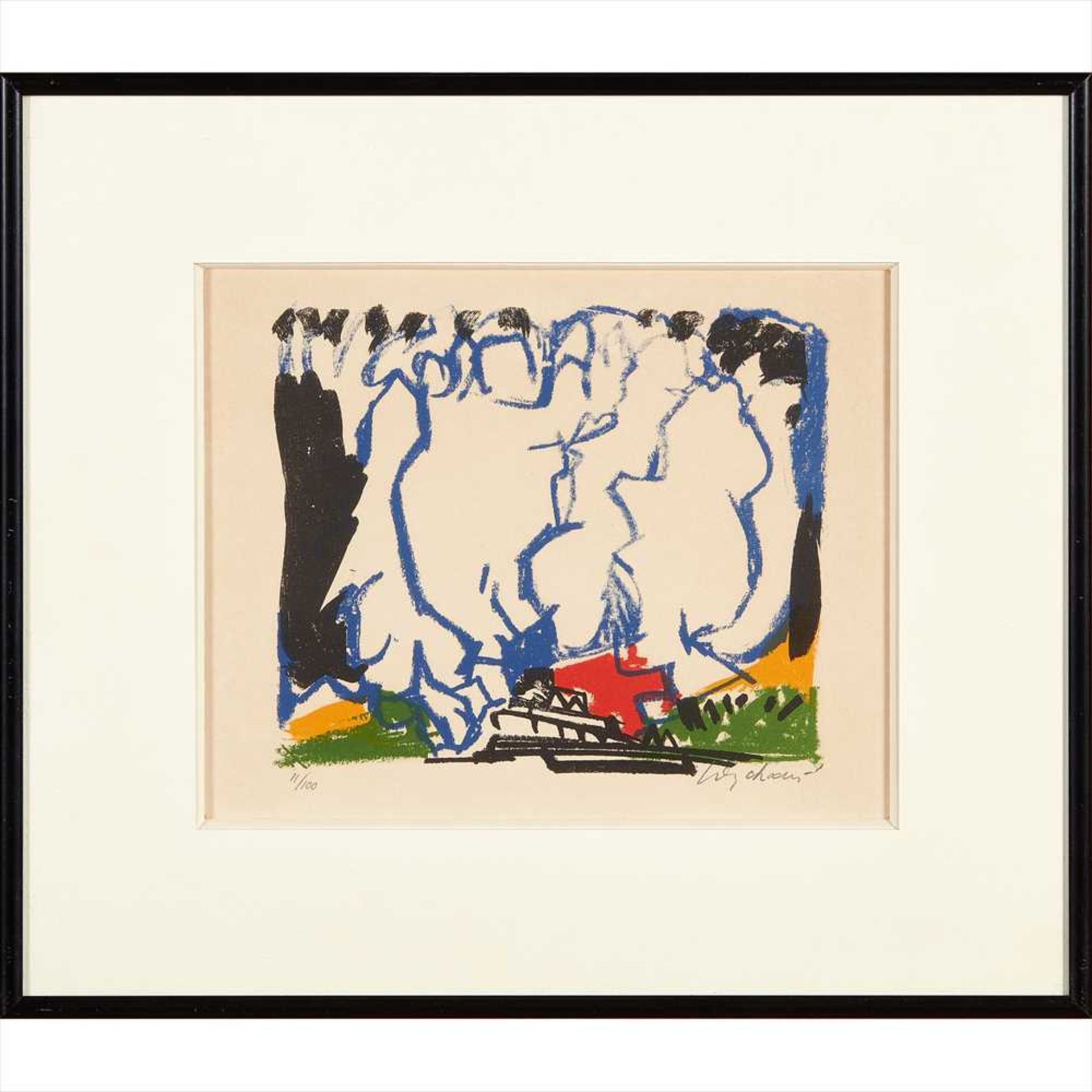 § Maurice Wyckaert (Belgian 1923-1996) Untitled Signed and numbered 11/100 in pencil to margin, - Image 4 of 4