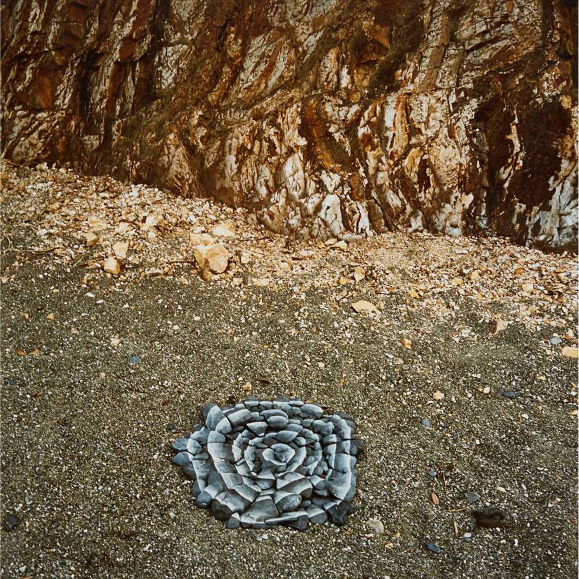 † § Andy Goldsworthy O.B.E. (British B.1956) STONES, SCRATCHED WHITE - Image 2 of 4