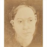 § Alison Watt O.B.E., F.R.S.E., R.S.A. (Scottish B.1965) HEAD II Monoprint, 1/1, signed, dated '95