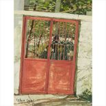 § Victoria Crowe O.B.E., F.R.S.E., R.S.A. (Scottish B.1945) STARRY GATE, PELOPONNESE Signed,