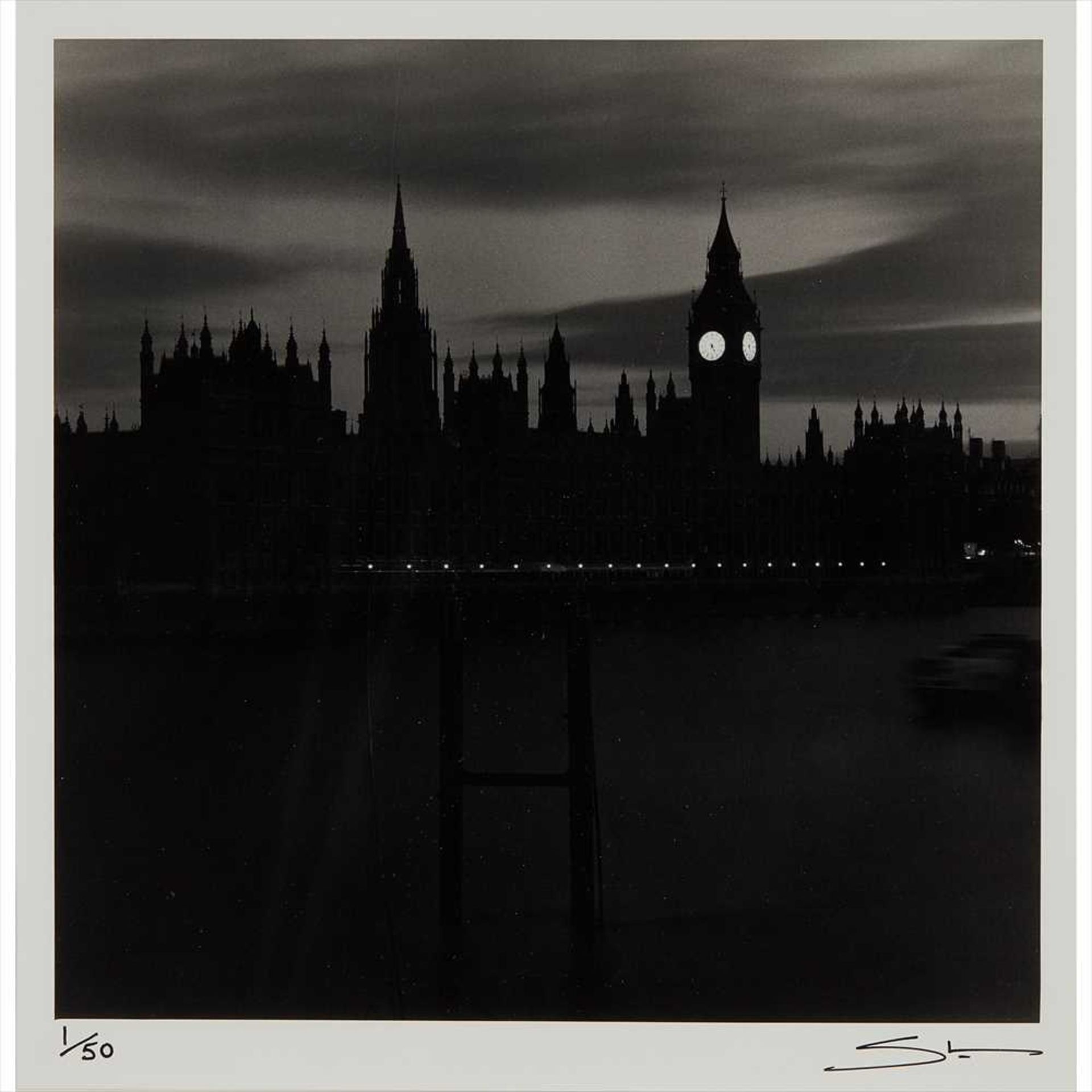 † § 20TH CENTURY BRITISH SCHOOL WALDORF HOTEL Silver gelatin print, a later re-print, signed with - Image 3 of 10