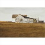 § John Gardiner Crawford (Scottish B.1941) JACKSON'S PLACE Signed, inscribed and dated 2000-03 to