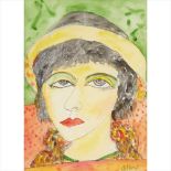 § John Bellany C.B.E., R.A (Scottish 1942-2013) DIVA Signed, pencil and watercolour (Dimensions: