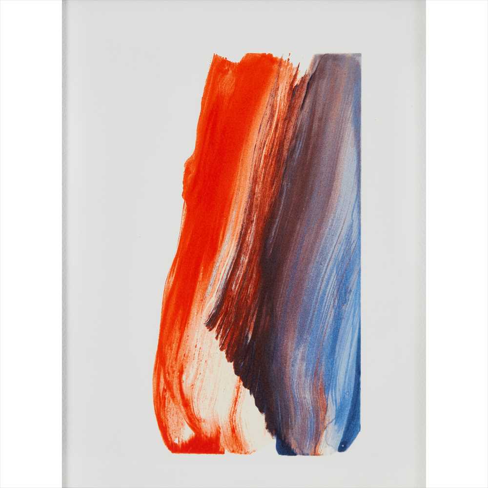 § Sir Howard Hodgkin C.H., C.B.E. (British 1932-2017) Untitled, 2010 Screenprint, 2/75, signed,