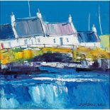 § John Lowrie Morrison (Jolomo) O.B.E. (Scottish B. 1948) Port Wemyss, Islay Signed and dated