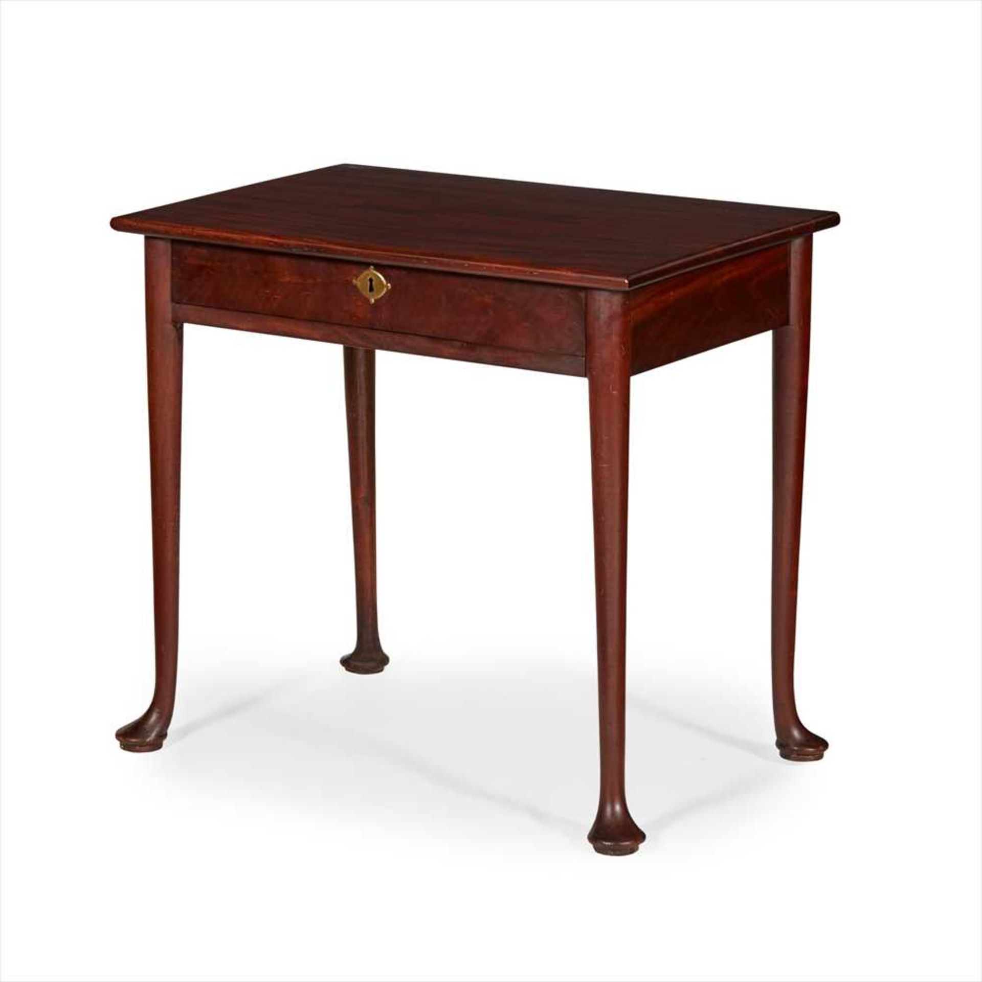 GEORGE II MAHOGANY SIDE TABLE MID 18TH CENTURY