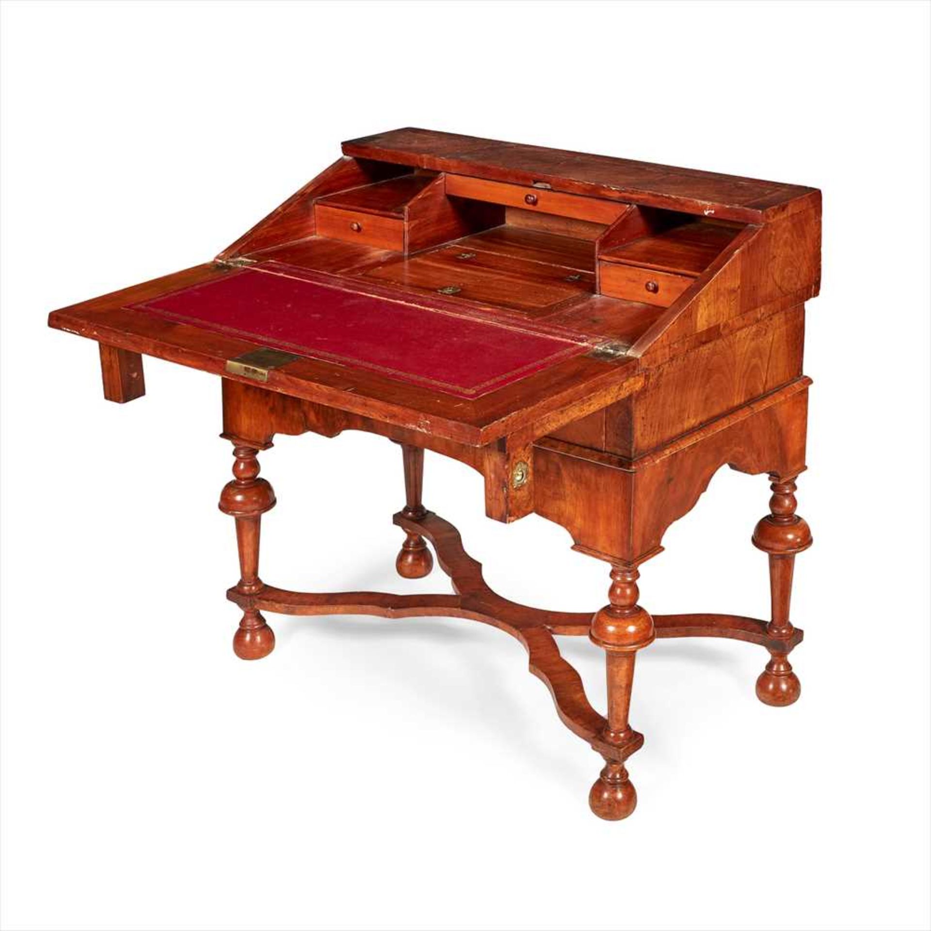 QUEEN ANNE WALNUT BUREAU EARLY 18TH CENTURY - Image 4 of 4