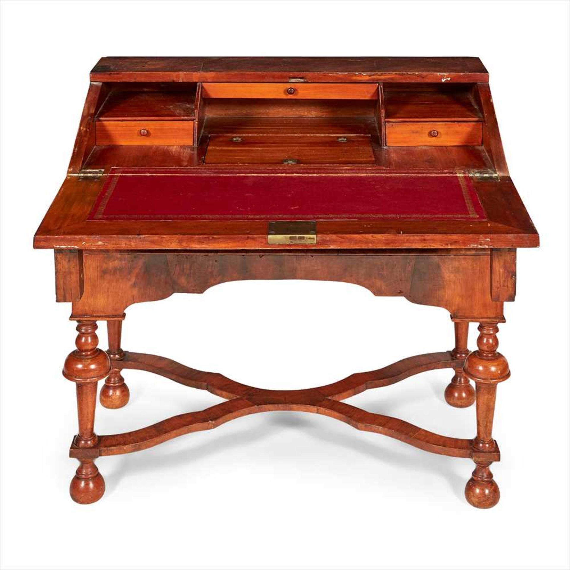 QUEEN ANNE WALNUT BUREAU EARLY 18TH CENTURY - Image 2 of 4