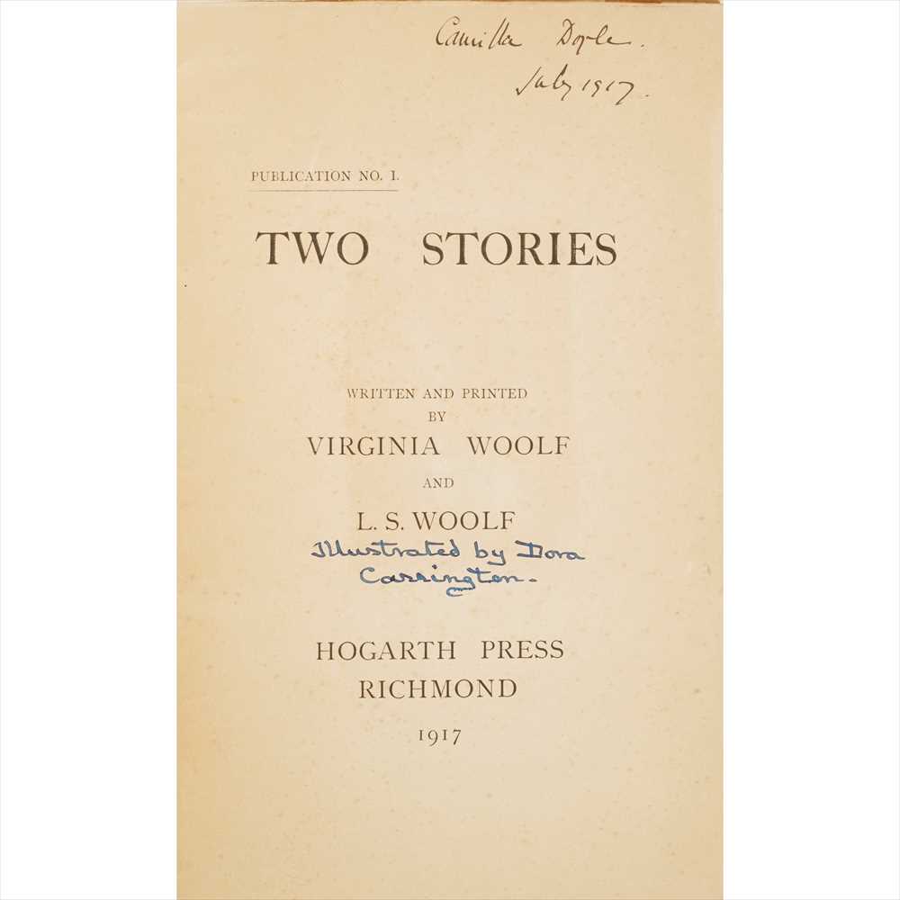 Hogarth Press - Woolf, Leonard and Virginia Two Stories