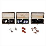 ? A collection of cufflinks