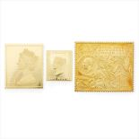 Royal Mint Issue Gold Stamp Replicas