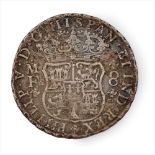 Mexico - A silver 8 Reales 1737