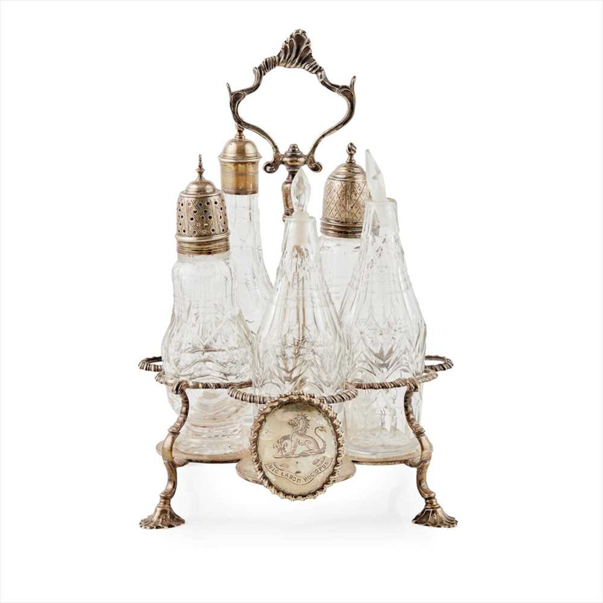 An 18th century Irish Warwick cruet - Image 2 of 2