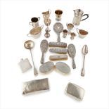 A group of miscellaneous hollowware and flatware