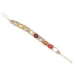 Y An Indian Navaratna gem-set bracelet