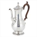 A George III coffee pot