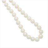 A South Sea cultured pearl necklace