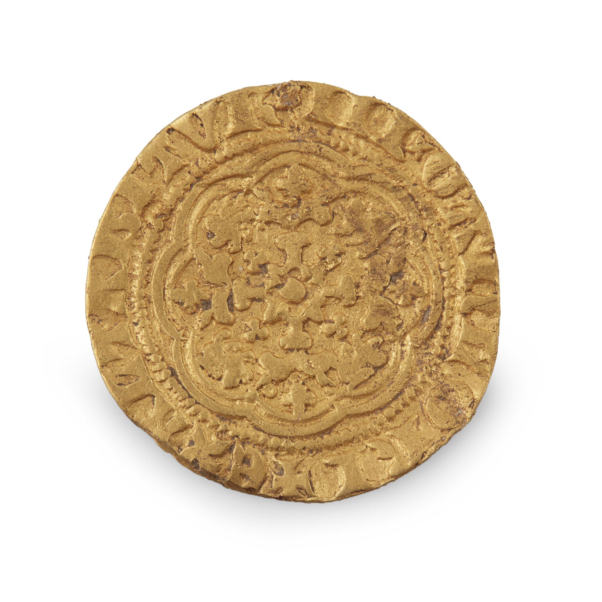 Edward III 1337-1377 quarter noble - Image 2 of 2