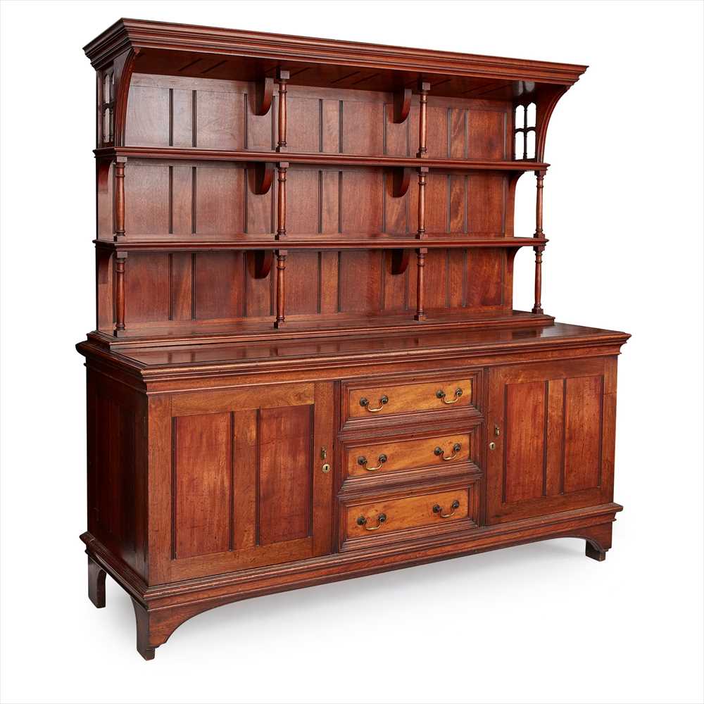 PHILIP WEBB (1831-1915) FOR MORRIS & CO ARTS & CRAFTS MAHOGANY SIDEBOARD, CIRCA 1900 - Image 2 of 2