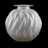 RENÉ LALIQUE (1860-1945) 'MARISA' CLEAR AND FROSTED GLASS VASE, INTRODUCED 1927