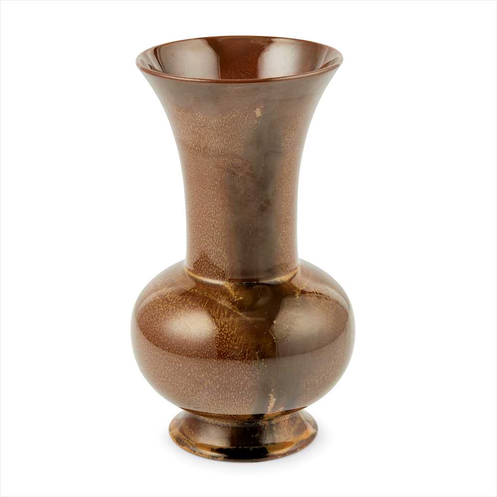 CHRISTOPHER DRESSER (1834-1904) FOR LINTHORPE ART POTTERY TAPERED VASE, CIRCA 1880 - Image 5 of 5