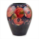 WILLIAM MOORCROFT (1872-1945) FOR MOORCROFT POTTERY LARGE SHOULDERED 'POMEGRANATE' PATTERN VASE,