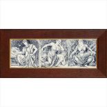 JOHN MOYR SMITH (1839-1912) AESTHETIC MOVEMENT FRAMED TILE PANEL, CIRCA 1890