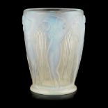 RENÉ LALIQUE (1860-1945) 'DANAIDES' OPALESCENT GLASS VASE, INTRODUCED 1926