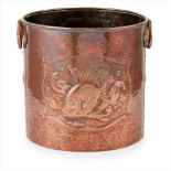 NEWLYN SCHOOL ARTS & CRAFTS COPPER JARDINIÈRE, CIRCA 1900