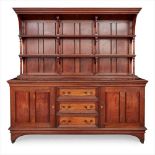 PHILIP WEBB (1831-1915) FOR MORRIS & CO ARTS & CRAFTS MAHOGANY SIDEBOARD, CIRCA 1900