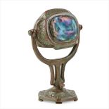 TIFFANY STUDIOS, NEW YORK ‘ZODIAC’ PATTERN TABLE LAMP, CIRCA 1910