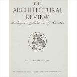 ARCHITECTURAL REVIEW RUN OF HARDBOUND CLOTH VOLUMES, FROM 1896