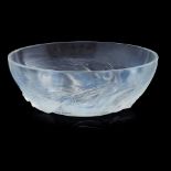 RENÉ LALIQUE (1860-1945) 'ONDINES' CLEAR AND FROSTED GLASS BOWL, INTRODUCED 1921