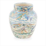 JESSIE MARION KING (1875-1949) PAINTED POTTERY VASE, EARLY 20TH CENTURY