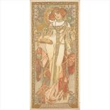 ALPHONSE MUCHA (1860-1939) AUTUMN/L’AUTOMNE