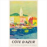 ROGER BEZCOMBES (1913-1994) CÔTE D'AZUR