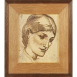 THOMAS MATTHEWS ROOKE (1842-1942) STUDY OF GEORGIANA BURNE-JONES