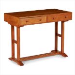 ATTRIBUTED TO HEAL & SON., LONDON OAK WRITING DESK, CIRCA 1920