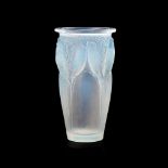 RENÉ LALIQUE (1860-1945) 'CEYLAN', CLEAR, FROSTED, AND OPALESCENT GLASS VASE, INTRODUCED 1924