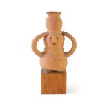 ANCIENT JAPANESE HANIWA EARTHENWARE FIGURE KOFUN PERIOD, 5TH - 6TH CENTURY