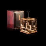 BAMBOO BIRD CAGE 20TH CENTURY