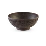 CARVED COCONUT BOWL QING DYNASTY, 19TH CENTURY