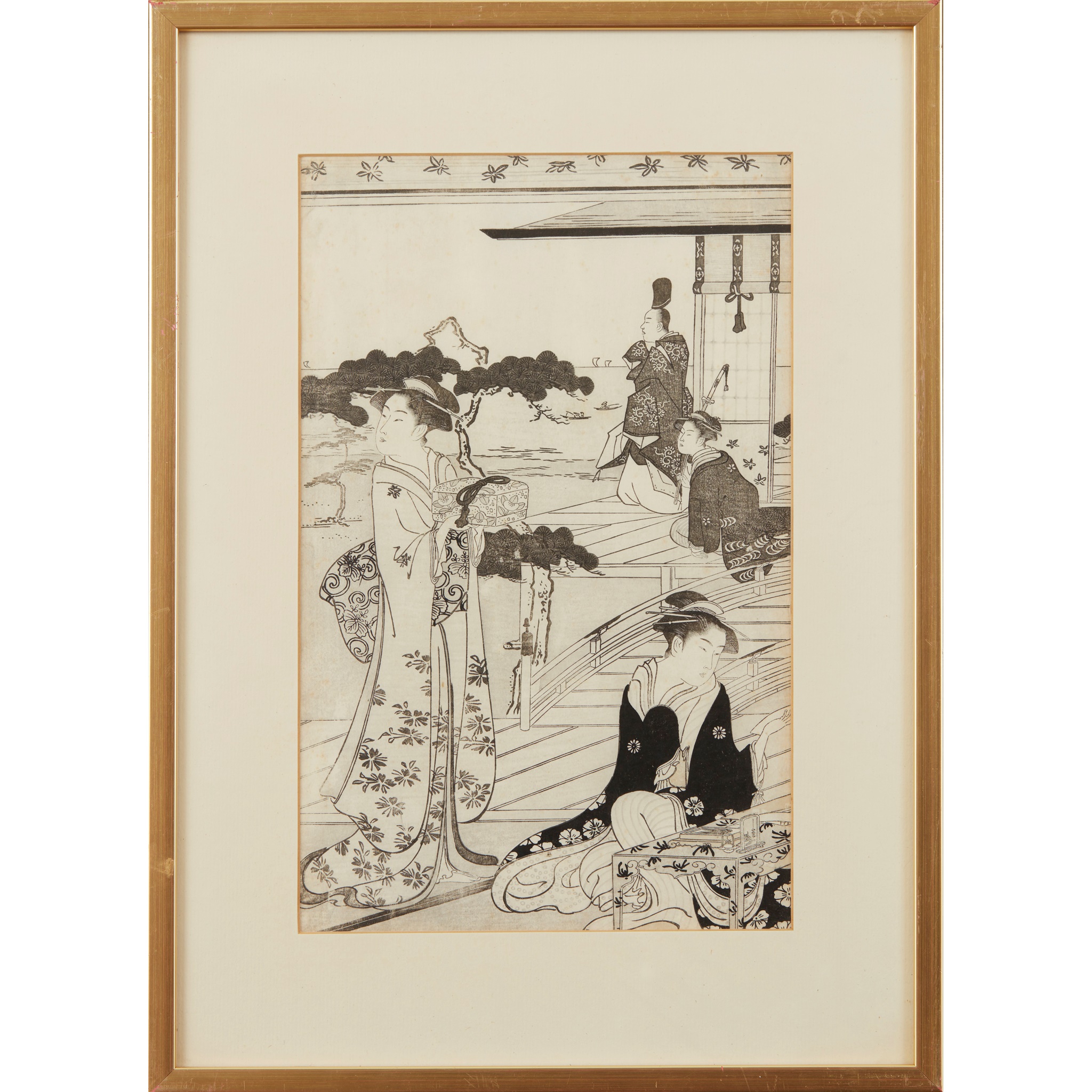 FOUR JAPANESE WOODBLOCK PRINTS 18TH-19TH CENTURY - Image 2 of 4